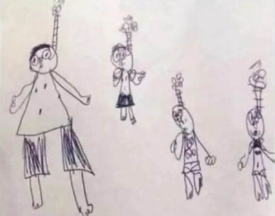 교사가 학부모 호출하게 만든 그림.....